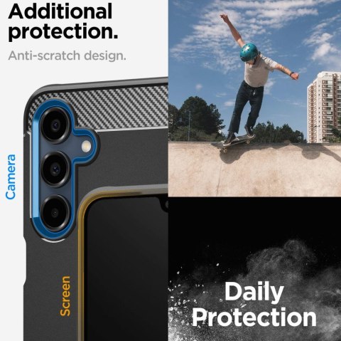 Spigen Nakładka Rugged Armor do Samsung Galaxy A16 4G / 5G Czarna Matowa