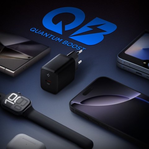 Spigen Ładowarka sieciowa Essential EE201EU 1-Port 20W Czarna