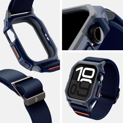 Spigen Nakładka Lite Fit "Pro" do Apple Watch 10 (46mm) Granatowa