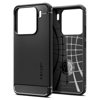 Spigen Nakładka Rugged Armor do Xiaomi 15 Czarna Matowa