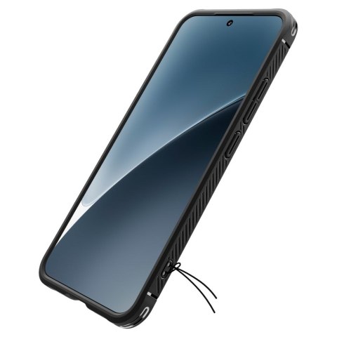 Spigen Nakładka Rugged Armor do Xiaomi 15 Czarna Matowa