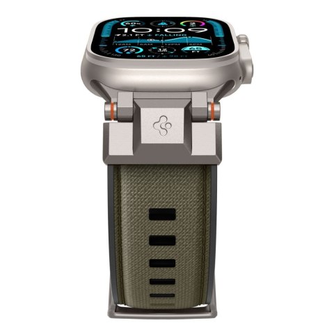 Spigen Pasek DuraPro Armor do Apple Watch 6 / 7 / 8 / 9 / 10 / SE / Ultra 1 / 2 (44 / 45 / 46 / 49mm) Wojskowa Zieleń
