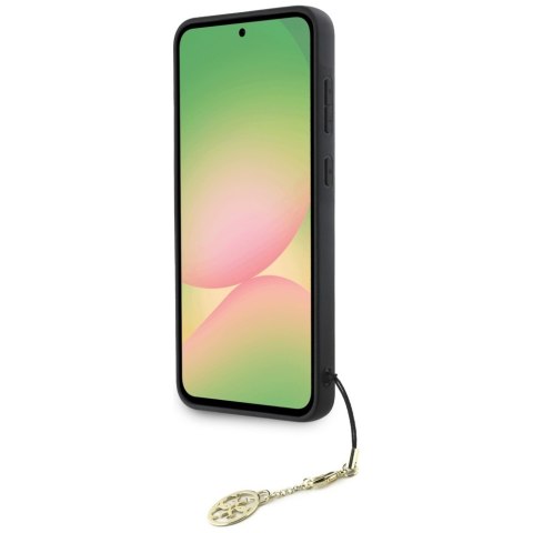 Guess Nakładka HC PU 4G Charm do Samsung Galaxy A36 Brązowa