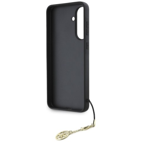 Guess Nakładka HC PU 4G Charm do Samsung Galaxy A36 Brązowa