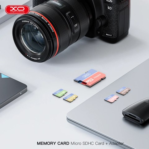 XO karta pamięci 128GB microSDXC kl. 10 + adapter