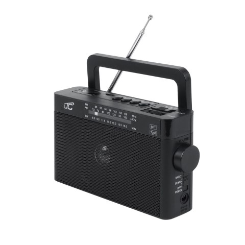 LTC przenośne radio SONA, Bluetooth, USB, TF, czarne