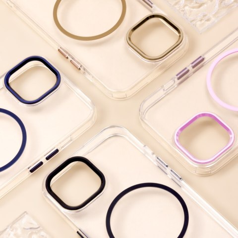 Nakładka Clear Thin Mag do iPhone 14 Pro 6,1" złota