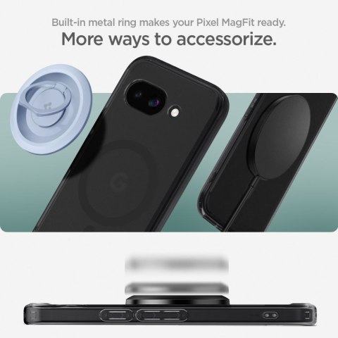 Spigen Nakładka Ultra Hybrid Mag MagSafe do Google Pixel 9a Frost Czarna