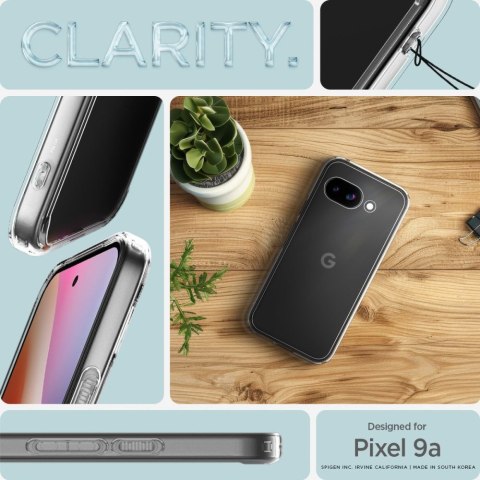 Spigen Nakładka Ultra Hybrid do Google Pixel 9a Krystalicznie Przezroczysta