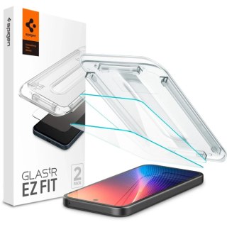 Szkło Hartowane Spigen Glas.tR „EZ Fit" 2-Pack do Google Pixel 9a Przezroczyste