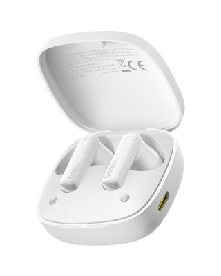Baseus bezprzewodowe słuchawki TWS Bowie E19 gwiezdna biel
