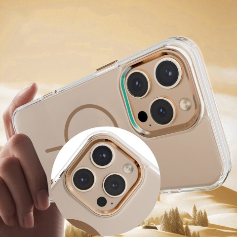 Nakładka Clear Thin Mag do iPhone 17 Pro 6,3" złota