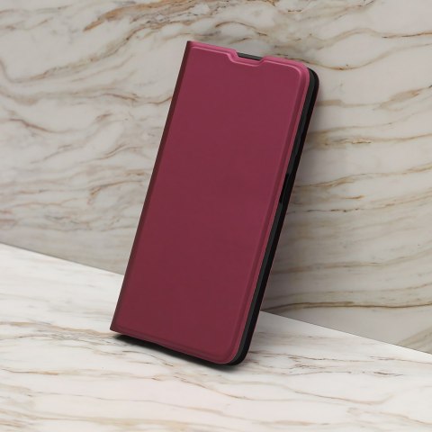 Etui Smart Soft do iPhone 17 Pro 6,3" burgundowe