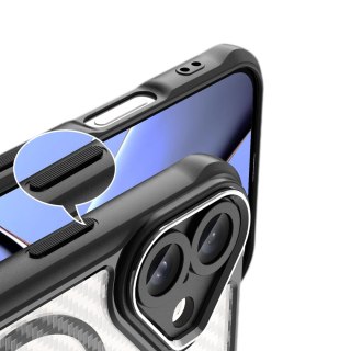 Nakładka Defender Carbon Mag do iPhone 17 6,3" czarna