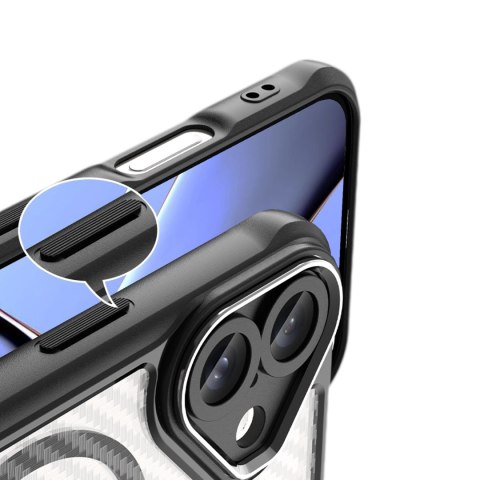 Nakładka Defender Carbon Mag do iPhone 17 6,3" czarna