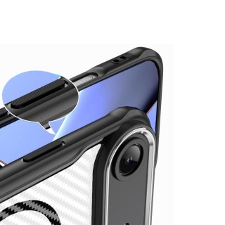 Nakładka Defender Carbon Mag do iPhone 17 Air 6,6" czarna