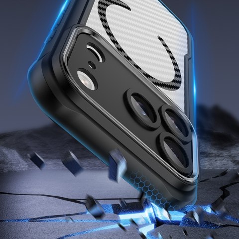 Nakładka Defender Carbon Mag do iPhone 17 Pro Max 6,9" czarna