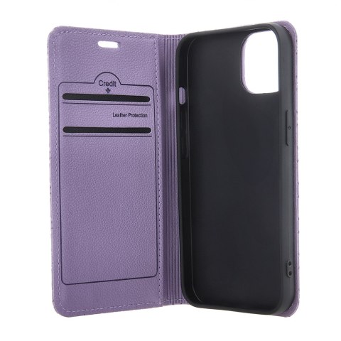 Etui Smart Caro do iPhone 17 Air 6,6" fioletowe