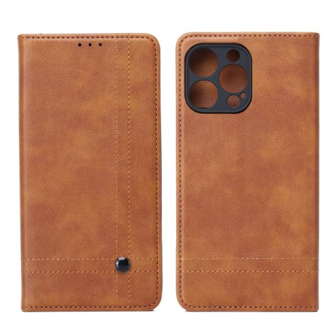Etui Smart Seam do iPhone 17 6,3" brązowe