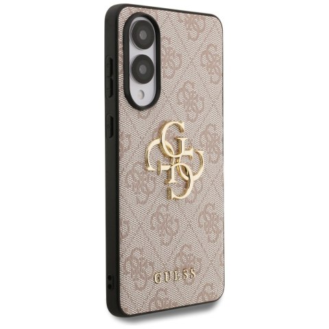 Guess nakładka do Samsung Galaxy S25 Edge GUESS HC 4G PU big logo różowa