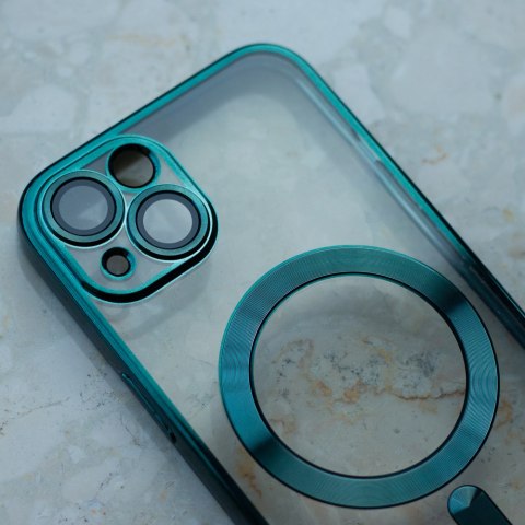 Nakładka Color Chrome Mag do iPhone 17 6,3" zielona