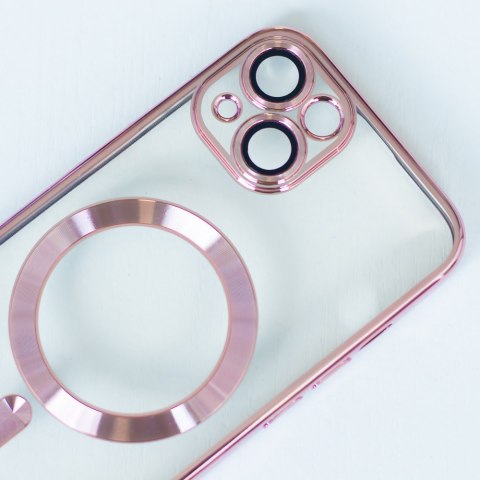 Nakładka Color Chrome Mag do iPhone 17 Air 6,6" różowo-złota
