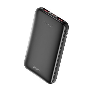BWOO power bank P72 QC 22.5W PD 20W 5000 mAh z 2 x USB-A 1 x USB-C czarny