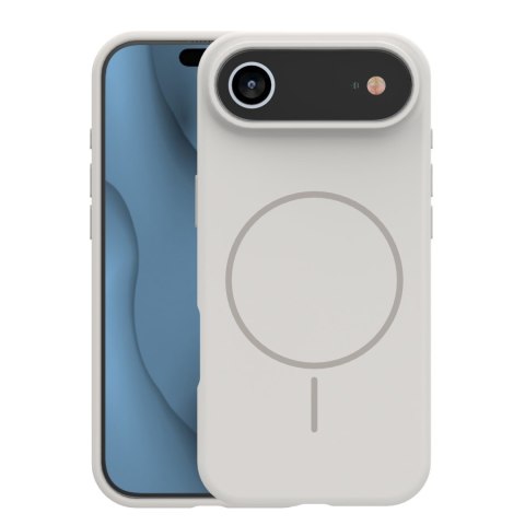 Nakładka Silicone Thin Mag do iPhone 17 Air 6,6" szary