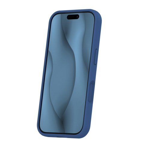 Nakładka Silicone Thin Mag do iPhone 17 Pro Max 6,9" granatowy