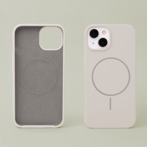 Nakładka Silicone Thin Mag do iPhone 17 Pro Max 6,9" szary