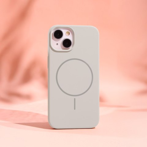 Nakładka Silicone Thin Mag do iPhone 17 Pro Max 6,9" szary