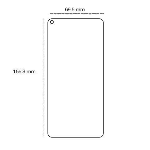 Szkło hartowane 2,5D do Oppo A54 5G / A74 5G / A93 5G