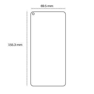 Szkło hartowane 2,5D do Oppo A94 5G / A95 5G / F19 Pro Plus 5G / Reno 5Z / Reno 5Z 5G