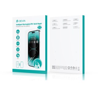 Devia zestaw folii EPU samoregenerującej electroplate do maszyny tnącej 20szt na smartfony na ekran