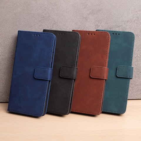 Etui Smart Velvet do Samsung Galaxy S25 FE brązowe