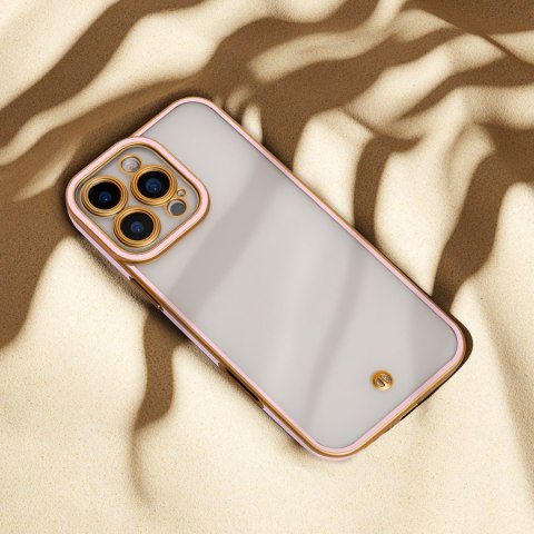 Nakładka Silky Gold do iPhone 11 różowa