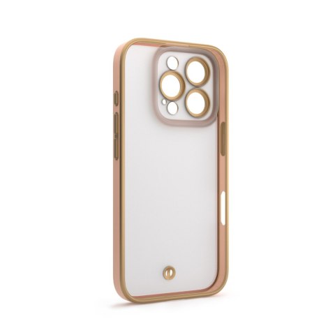 Nakładka Silky Gold do iPhone 14 6,1" różowa