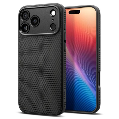 Spigen nakładka Liquid Air do iPhone 17 Pro Max Matte czarna