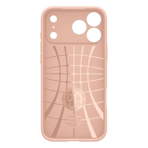 Spigen nakładka Liquid Air do iPhone 17 Pro Max Rose Titanium