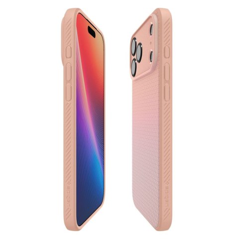 Spigen nakładka Liquid Air do iPhone 17 Pro Max Rose Titanium