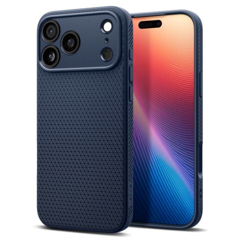 Spigen nakładka Liquid Air do iPhone 17 Pro Max granatowa