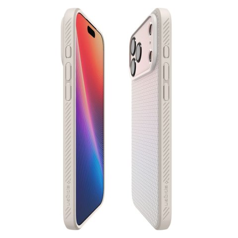 Spigen nakładka Liquid Air do iPhone 17 Pro Max tytanowa