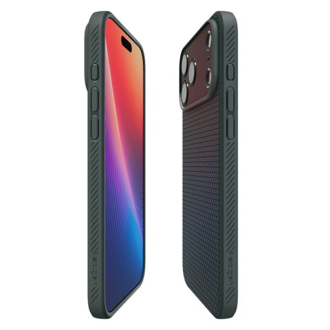 Spigen nakładka Liquid Air do iPhone 17 Pro Max zielona
