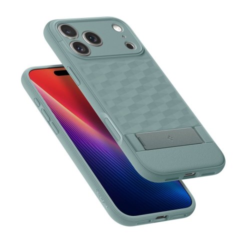 Spigen nakładka Parallax "S" Mag Magsafe do iPhone 17 Pro Max zielona