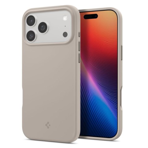 Spigen nakładka Silicone Fit Mag Magsafe do iPhone 17 Pro Max Stone