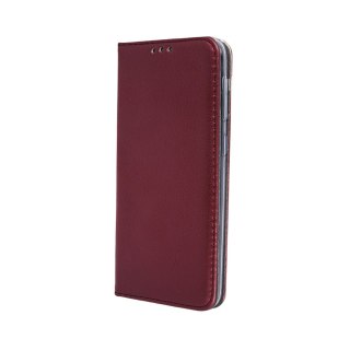 Etui Smart Magnetic do Motorola Edge 60 Pro 5G burgundowe