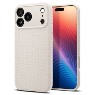 Spigen nakładka Liquid Air do iPhone 17 Pro tytanowa