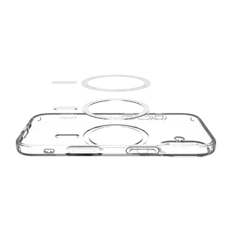 Spigen nakładka Liquid Crystal Mag Magsafe do iPhone 17 Clear/biała