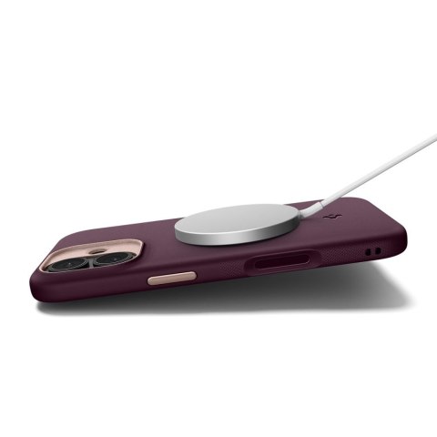 Spigen nakładka Nano Pop Mag Magsafe do iPhone 17 Burgundy Bean