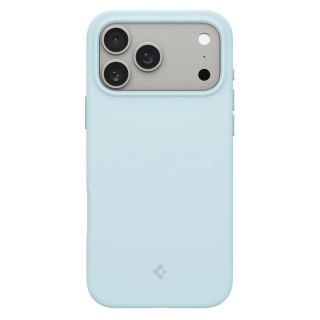 Spigen nakładka Silicone Fit Mag Magsafe do iPhone 17 Pro niebieska